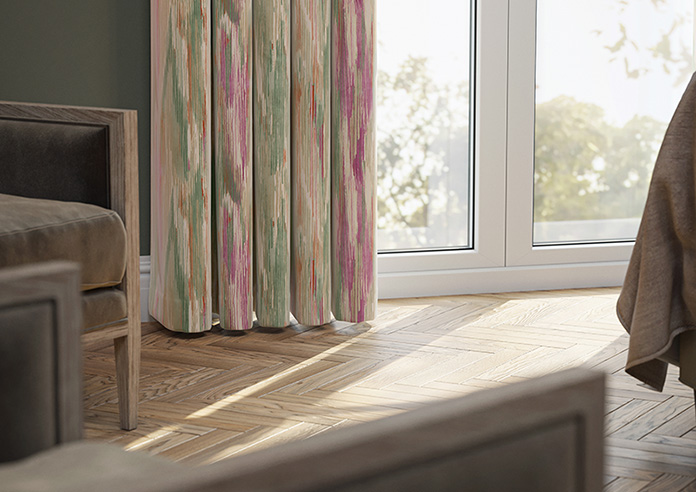 Bombay Velvet, Pink Crush - Made to Measure Curtain - Image 5